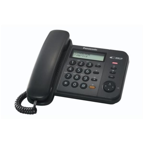 KXTS580EX1B - TELEFONO CON FILO LCD ANALOG. IDENTIF.CHIAMATE BLACK